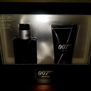 007 natural spray/shower gel set